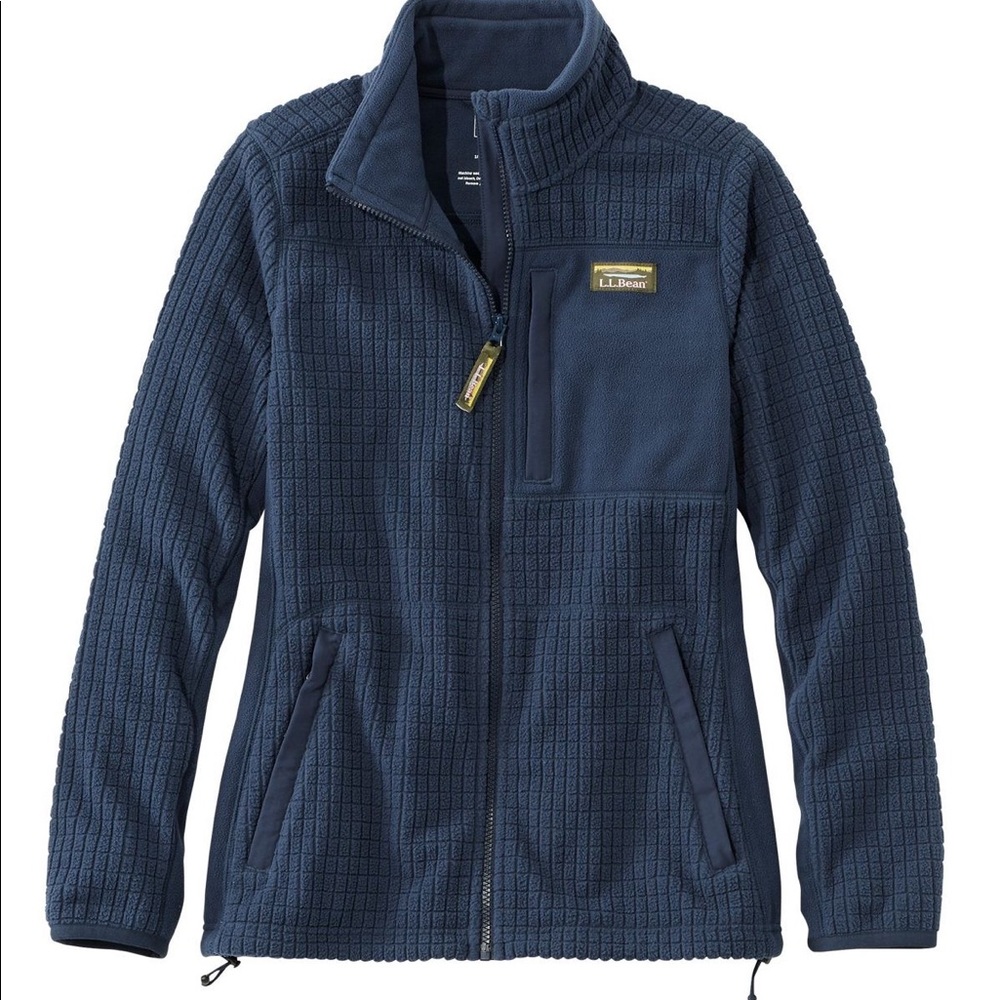 L.L.Bean Mountain Classic Windproof Fleece Jacket L